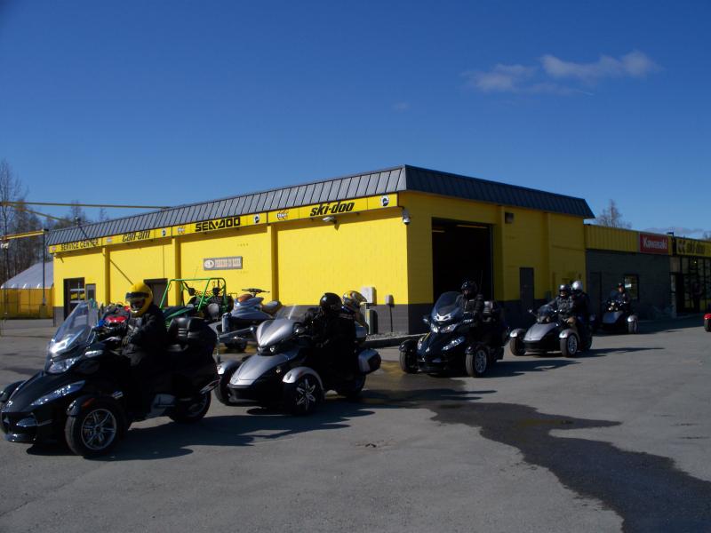 ALASKA SPYDER RYDERS--LINE UP--MAY 2010