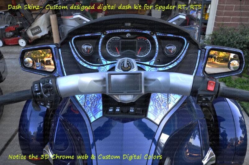 All new "Dash Skinz" Digital Dash designs.. Yes, we can create your custom dream dash using our state of the art high bond vinyl films.. Tell us what 