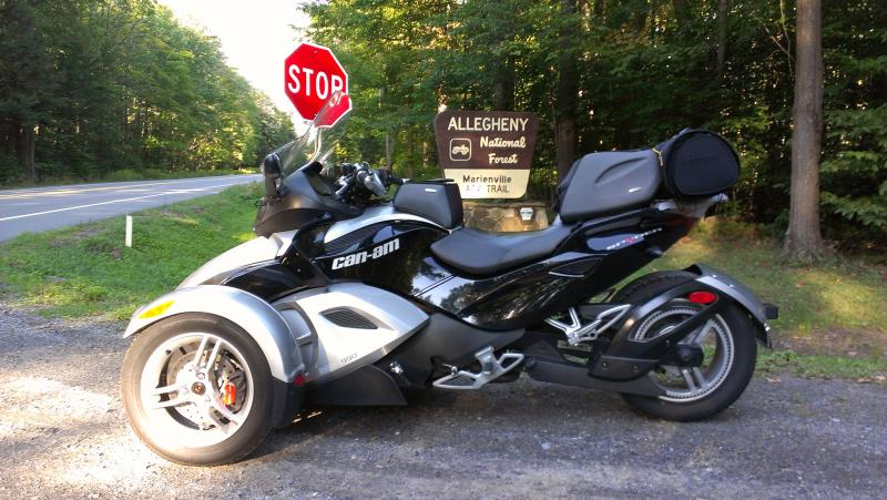 Allegheny Forest, PA - Late Summer 2012. Trip to and from  Pittsburgh PA from Oswego NY.