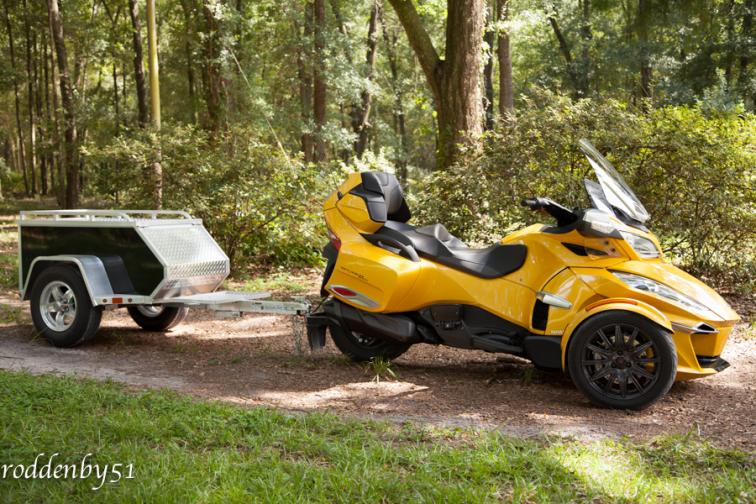 Aluma MCT XL, BRP trailer hitch, RTS / SE6