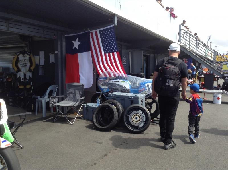 American team pit