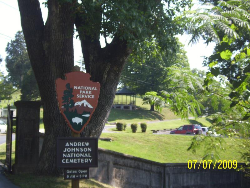 Andrew Johnson National Cemetery.  Greeneville, TN