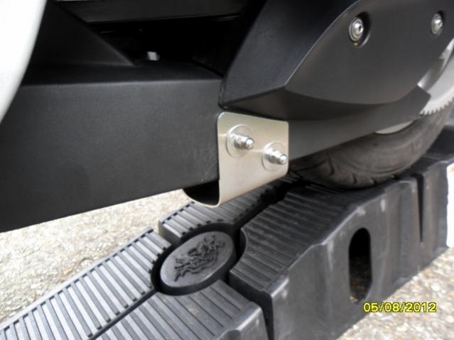 Another view of my bracket in place 

Made by Eddie Sheppard 
Reading UK