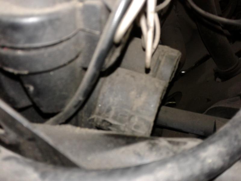 another view of " snorkels " ( oem rubber air intake to the filter box )