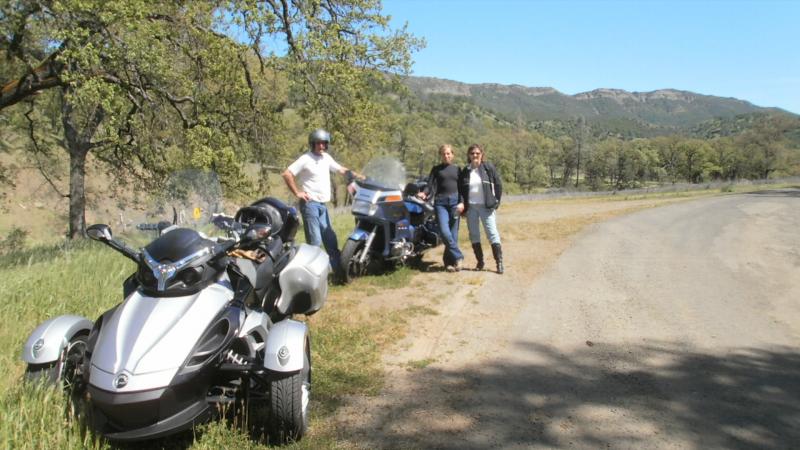 April - Lake Berryessa ride