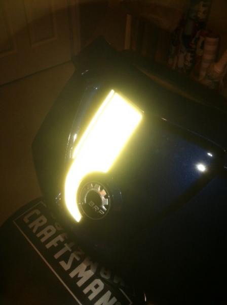 As we stated... If you do your GT kit in reflective film it is a safety feature.. WOW!! can you see me now??