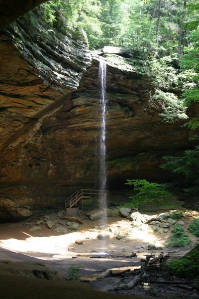 Ash Cave in Hocking Hills, Ohio
