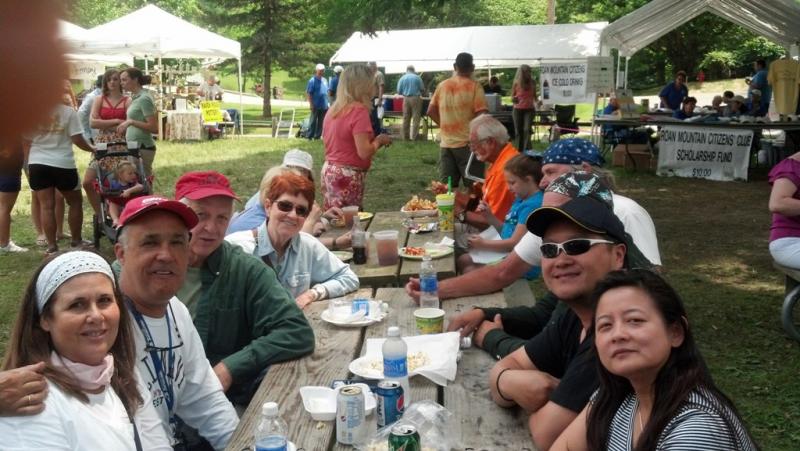 At Roan Mtn Festival 2013