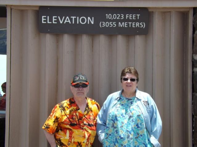 At the summit of Haleakala