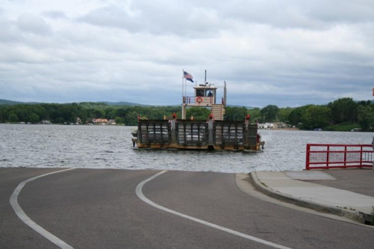 At the Wisconsin River Ferry