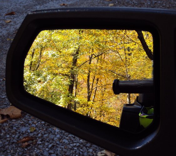 Autumn in the RT rearview