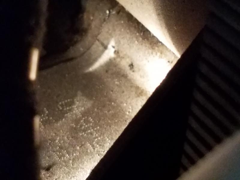 back of the engine next to the downpipe where the engine mounting bolts are you wil find the engine #