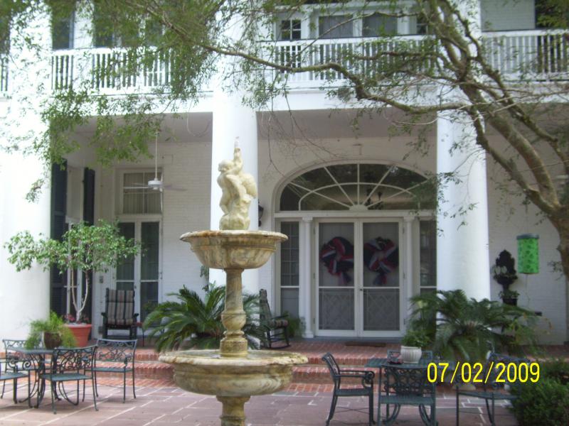 Back of the Manor; this would be nice on a cool day.