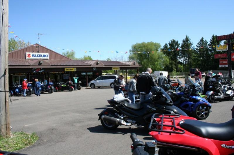 Back to Caswell's after an awesome ride!