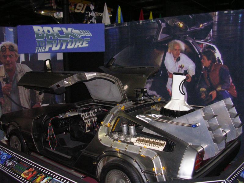 Back to the Future car