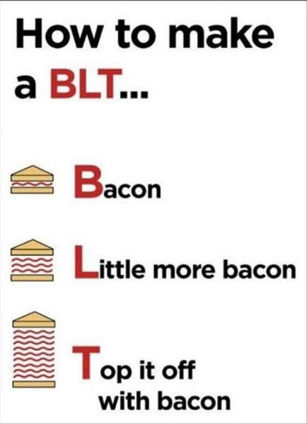 BACON! Just lil fun to share