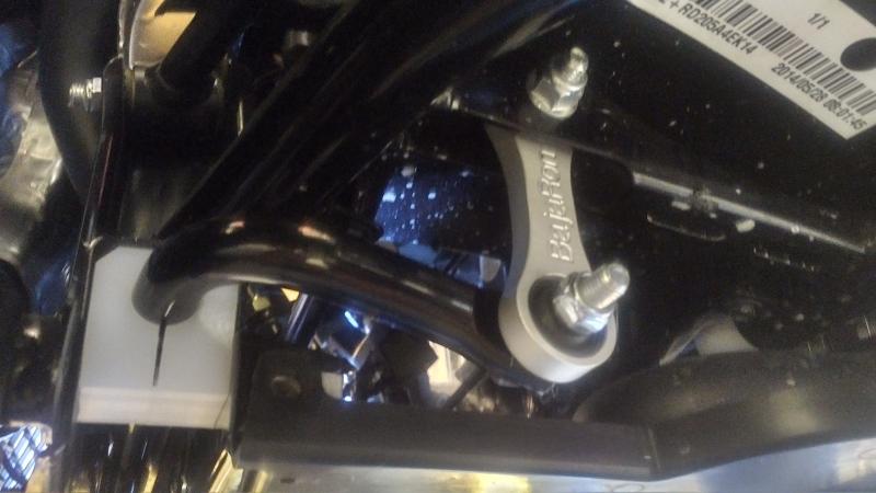 Baja Ron performance sway bar w/ billett aluminum sway bar links from Spyderpops.com