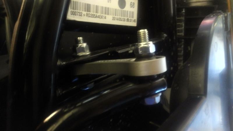 Baja Ron performance sway bar w/ billett aluminum sway bar links from Spyderpops.com