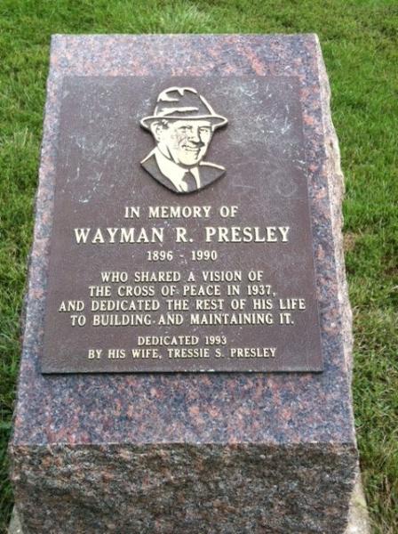 Bald Knob Cross Memorial.