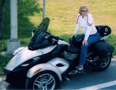 Barb after Homecoming, June 2008