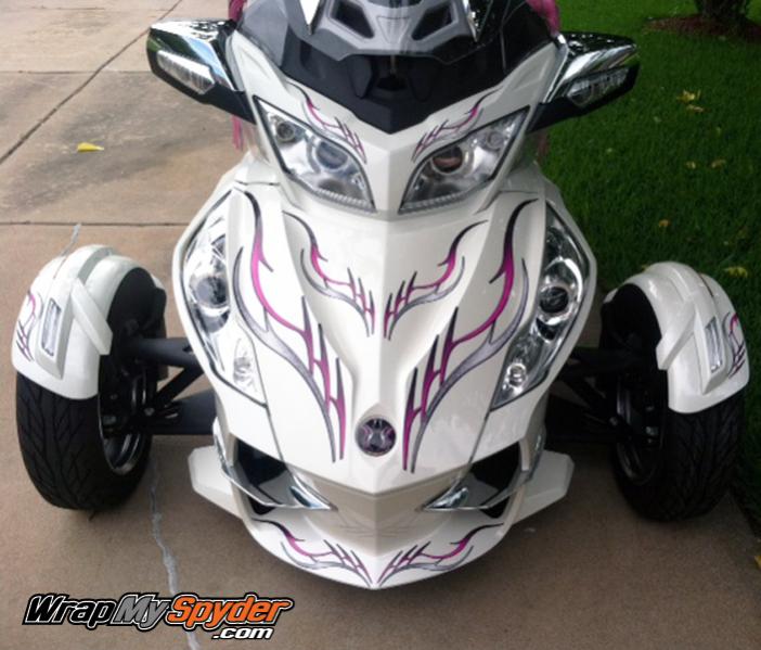 Barbwire 101 Pink graphics kit by www.wrapmyspyder.com  starting at $139.00