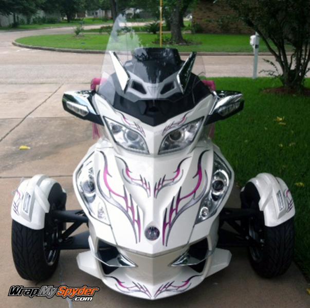 Barbwire 101 Pink graphics kit by www.wrapmyspyder.com