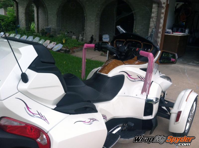 Barbwire 101 Pink graphics kit by www.wrapmyspyder.com