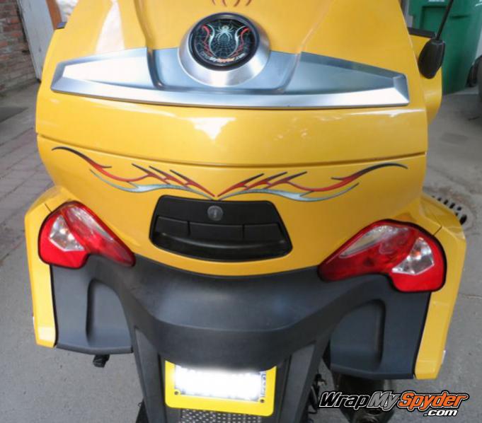 Barbwire 101 Red reflective back bar