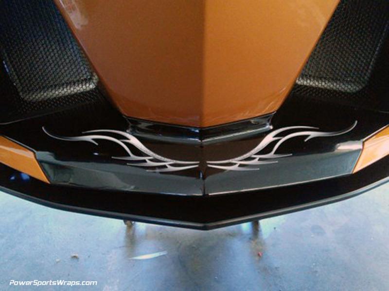 Barbwire gray black- air dam