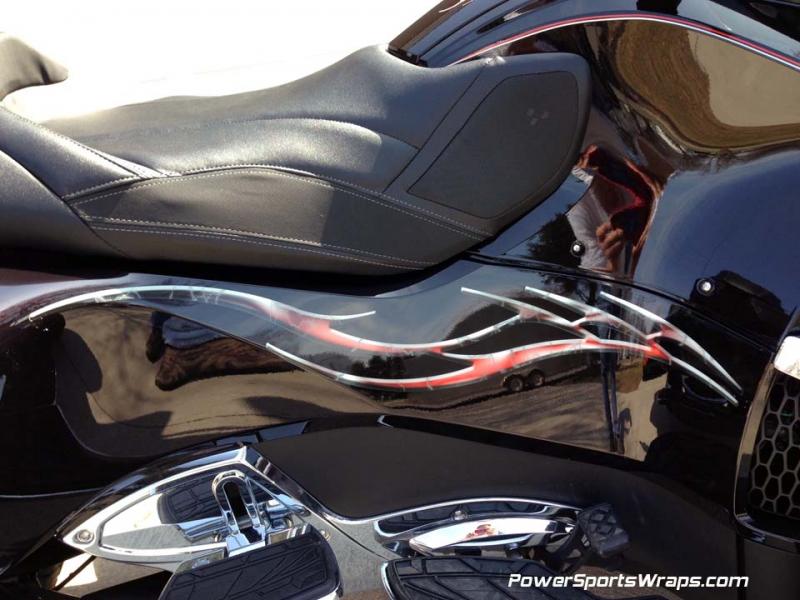 Barbwire Red Lightning- Notice how the design accents the body line just perfectly. Contact us for your custom kit. 814-838-6377