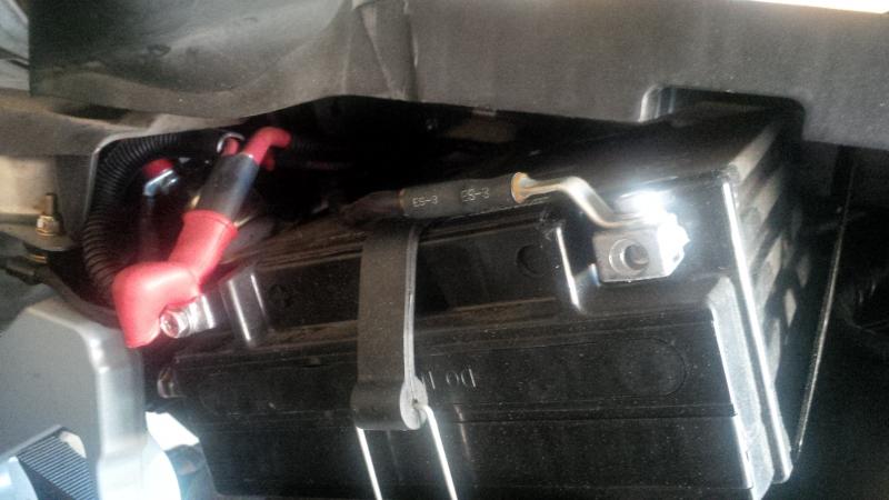 Battery terminals seem ok, no corrosion