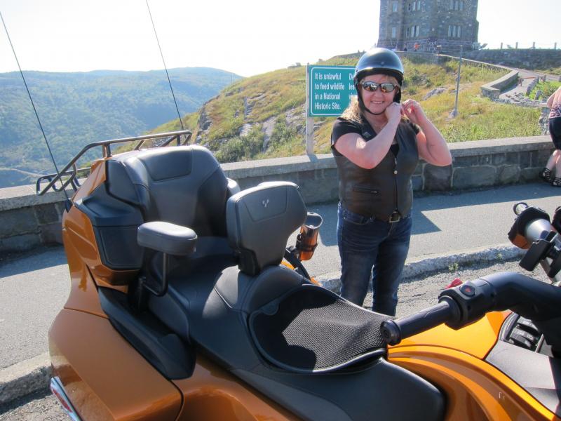 Beautiful sunny Sept. day at Signal Hill, St. John's Newfoundland