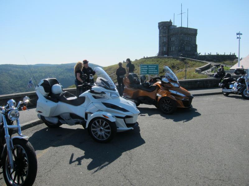 Beautiful sunny Sept. day at Signal Hill, St. John's Newfoundland