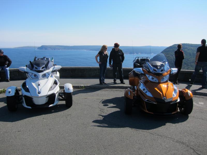 Beautiful sunny Sept. day at Signal Hill, St. John's Newfoundland