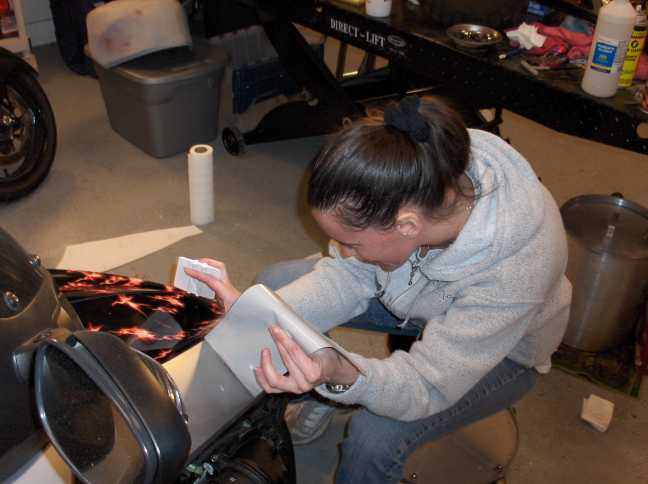 Being very, very patient....