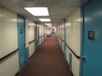 Bellingham, WA to Haines AK via ferry - The hallway...