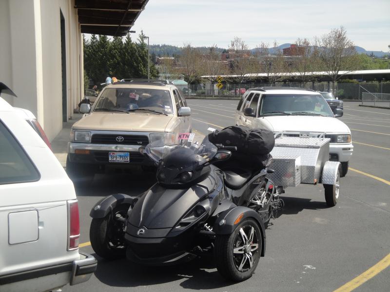 Bellingham, Washington - Spydee in the staging area.