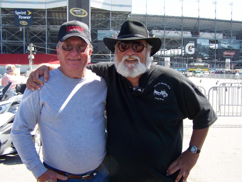Ben and Fred Rau at Daytona Bikefest.