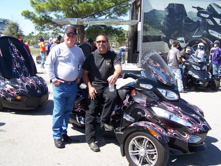 Ben and Lamont at Daytona Bikefest.