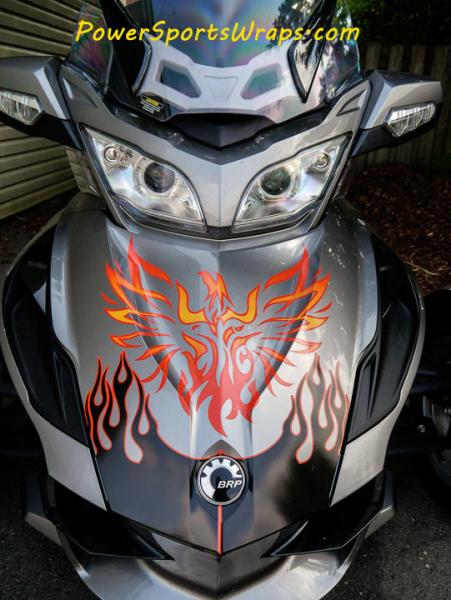 Best Flame Orange/Black  with RT Phoenix trunk kit. DIY install with videos to help you install.  814-838-6377