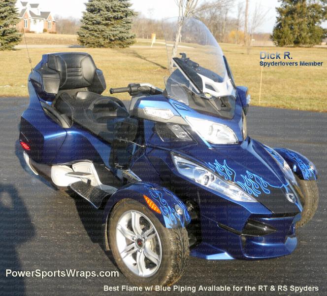 Best Flame RT & RS Trunk & fender kit also available for the RT622 trailer.