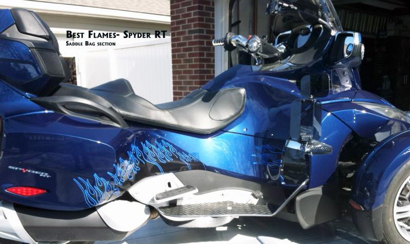 Best Flame Saddle Bag Flames