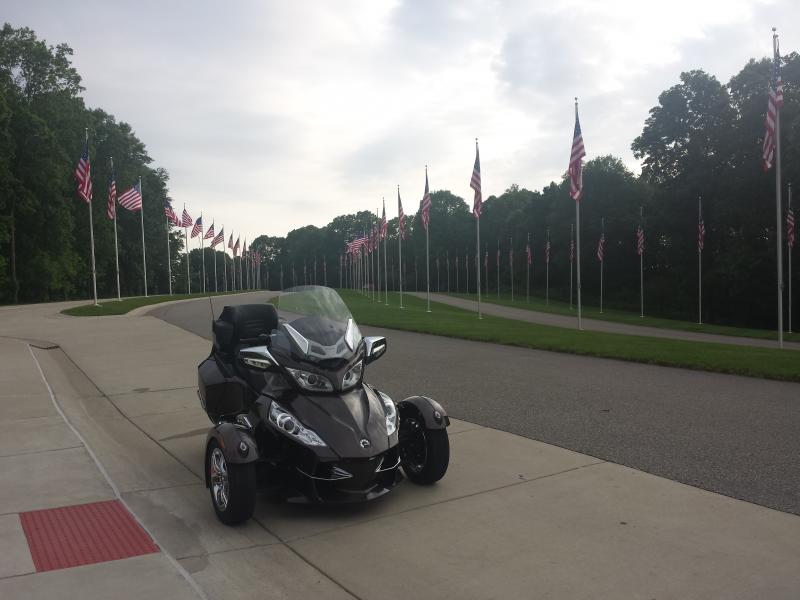 Bike at Fort Custer National Cemetary