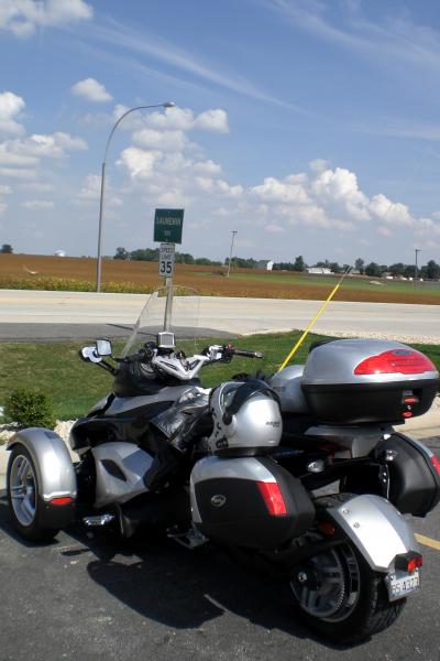 Bike set up for Gatlinburg run.