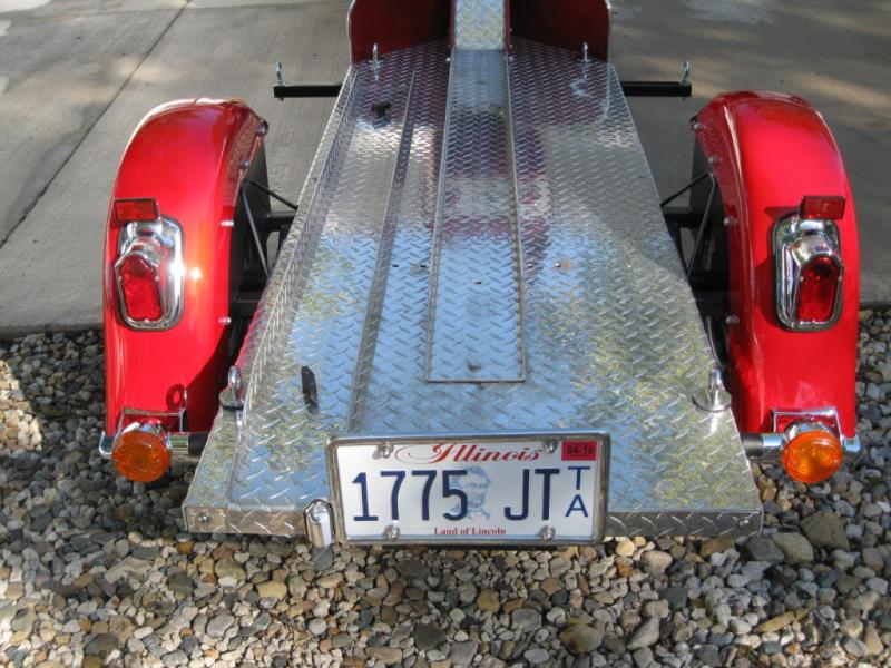 Bike Trailer 6
Plate set for road.