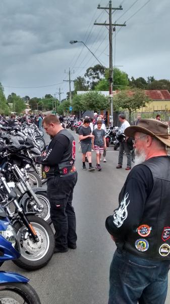 Bikes in main street