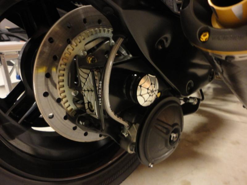 Black Anodized Axle Cover