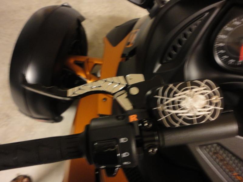 Black Anodized Billet Brake Cover