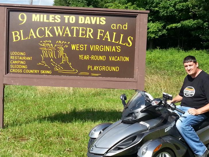 Blackwater Falls, WV summer of 2013.