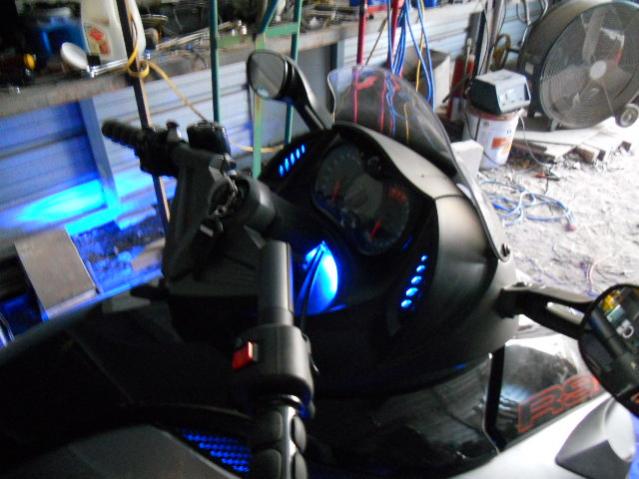 Blue accent in the dash..Lucky's Ride